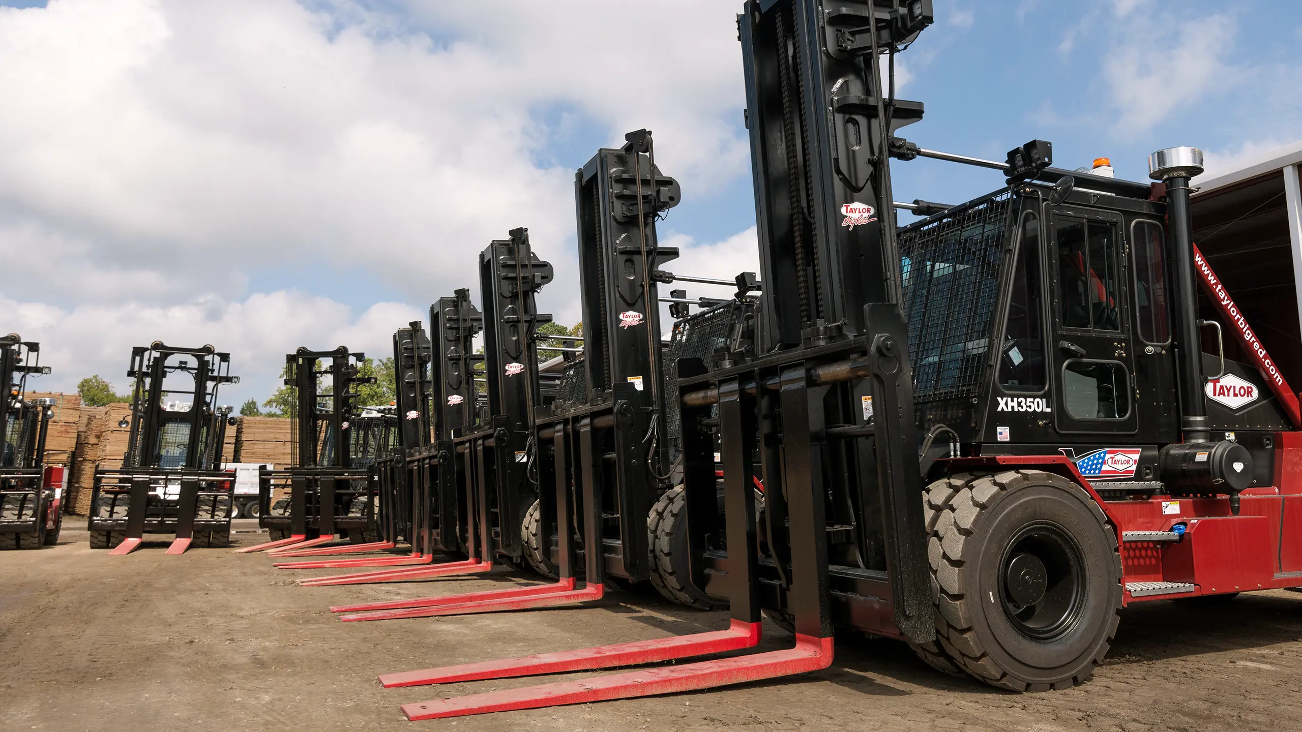 Taylor Leasing and Rental Forklift Fleet